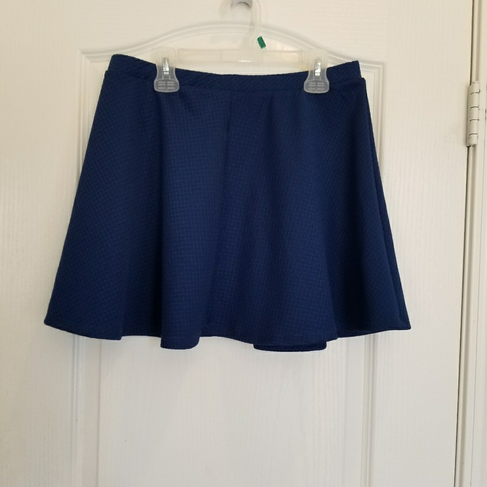 Dark blue skirt